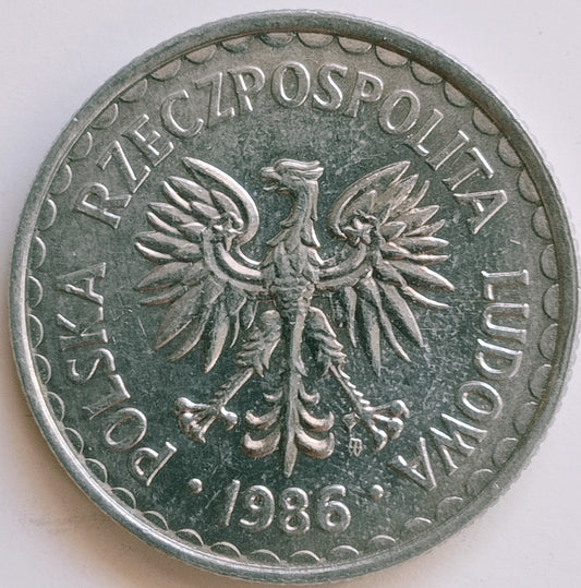 1 Złoty 1986