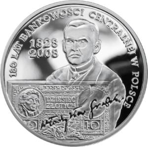 10 Złotych 2009 180 lat bankowości centralnej w Polsce