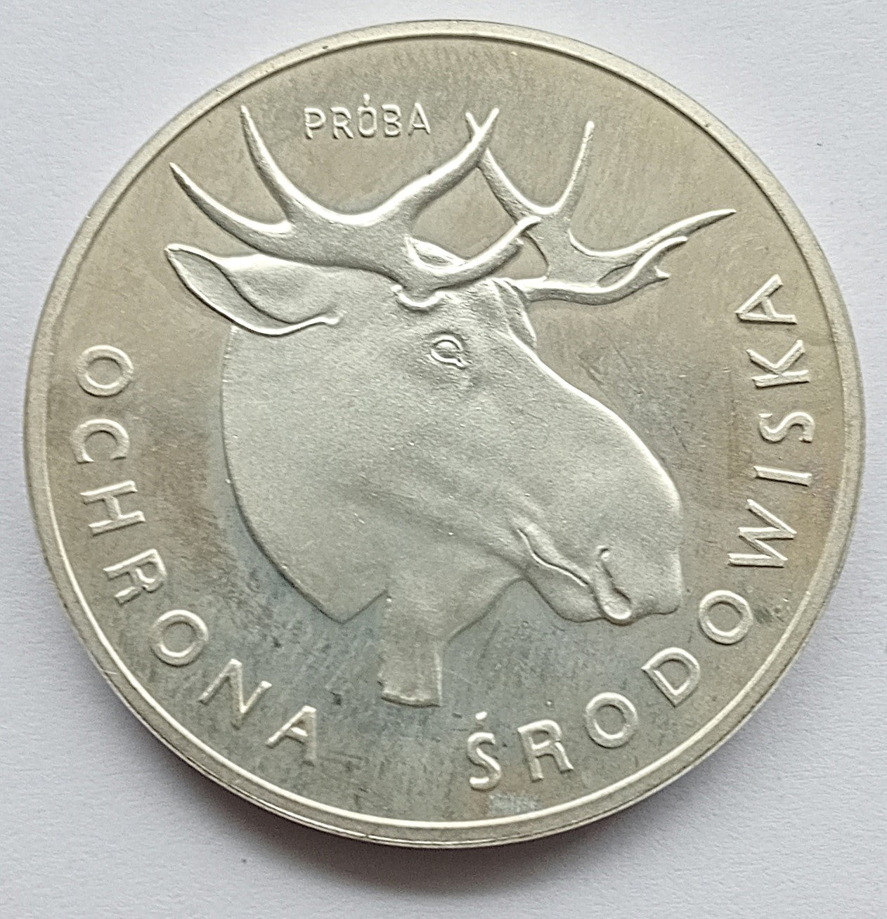 100 Złotych 1978 Ochrona środowiska - Łoś /Próba/