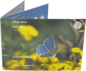 1991 Różne Guldeny Zestaw Prowincja Drente