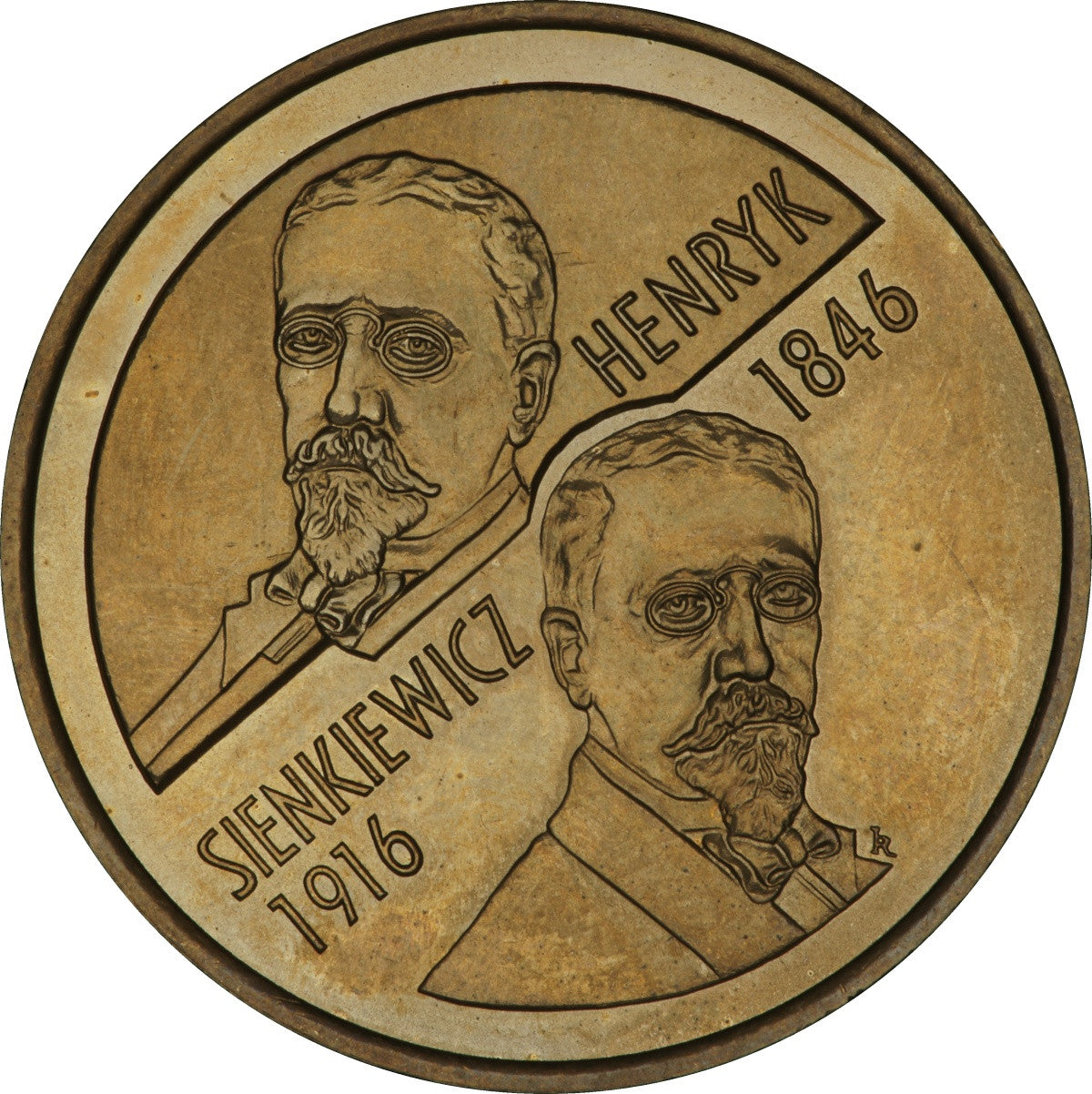 2 zł 1996 - Henryk Sienkiewicz (1846-1916)