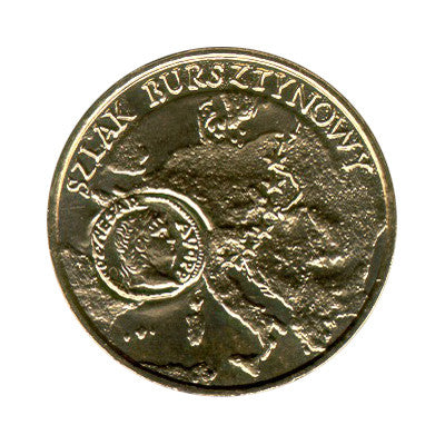 2 zł 2001 - Szlak bursztynowy