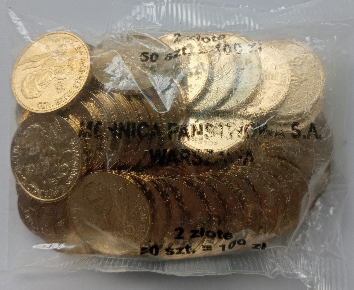 2 zł 2004 - Generał brygady Stanisław F. Sosabowski (woreczek 50 szt.)