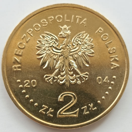 2 zł 2004 - Wstąpienie Polski do Unii Europejskiej