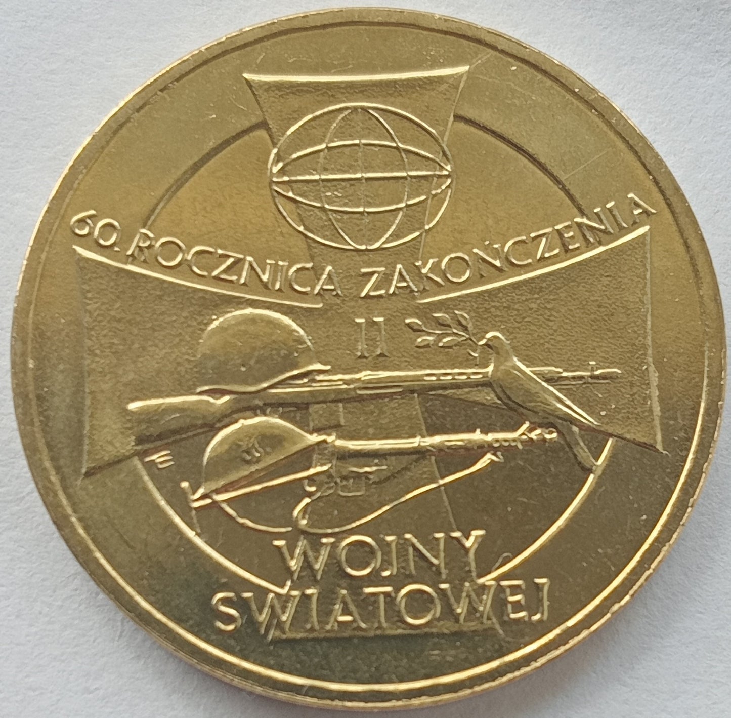 2 zł 2005 - 60. rocznica zakończenia II wojny światowej