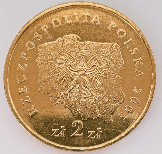 2 zł 2005 - Herby Województw: świętokrzyskie