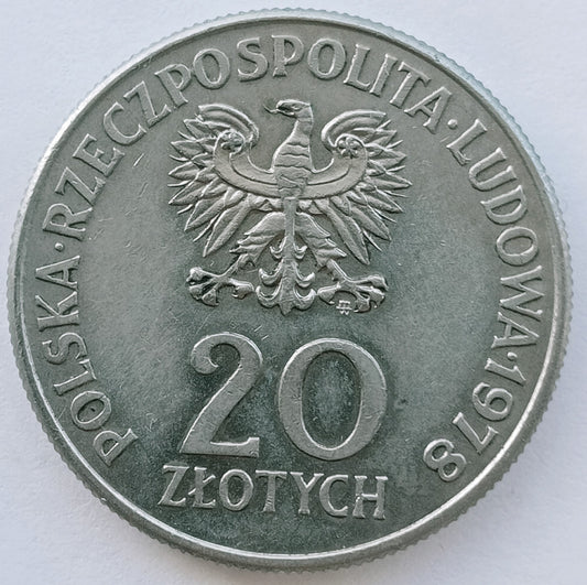 20 Złotych 1978 Maria Konopnicka