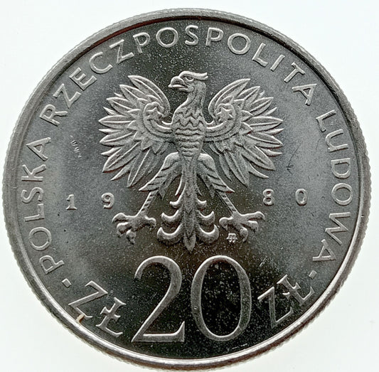 20 Złotych 1980 Igrzyska XXII Olimpiady, Moskwa 1980