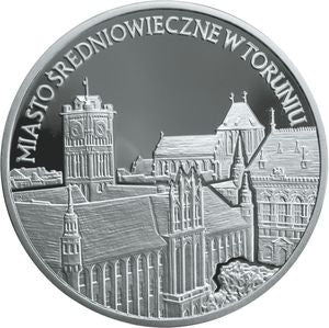 20 Złotych 2007 Zabytki kultury w Polsce - miasto średniowieczne w Toruniu