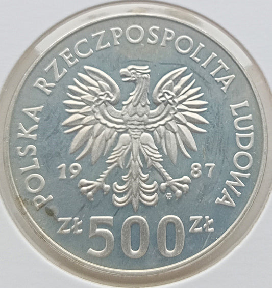 500 Złotych 1987 Mistrzostwa Europy w Piłce Nożnej, 1988 RFN