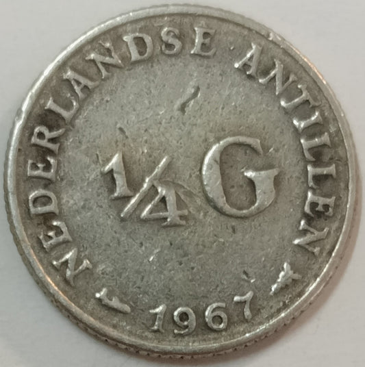 Antyle Holenderskie 0,25 Gulden 1967