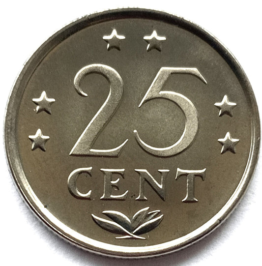Antyle Holenderskie 25 Centów1984