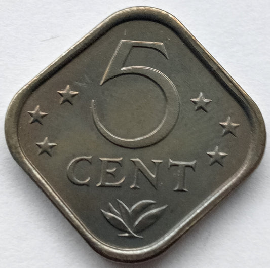 Antyle Holenderskie 5 Cent 1983