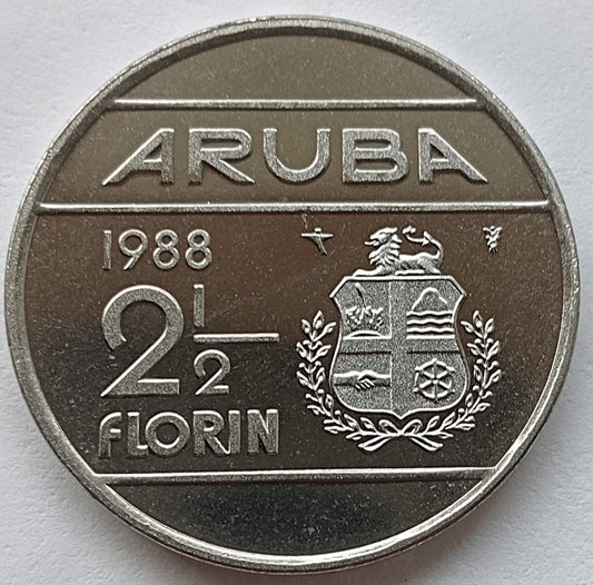 Aruba 2,5 Florin 1988