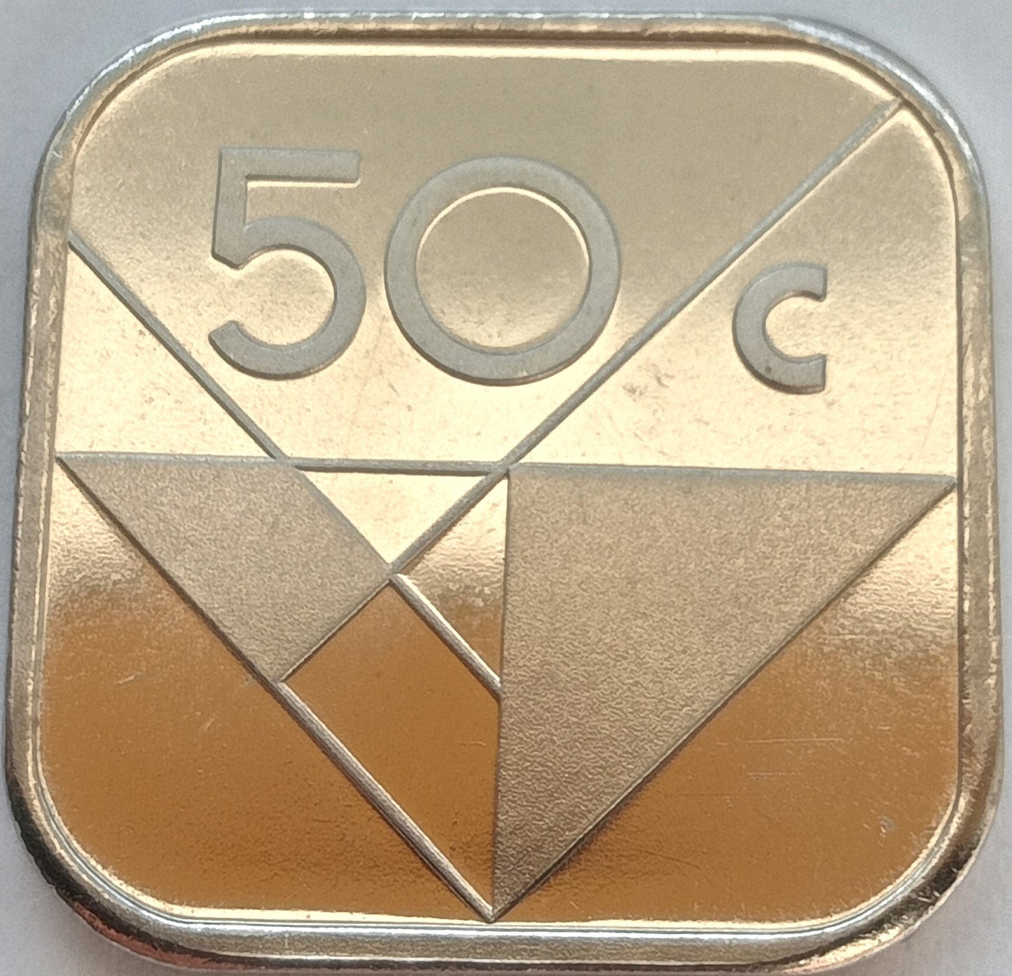 Aruba 50 Centów 1987