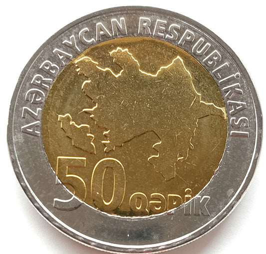 Azerbejdżan 50 Qepik 2006 (bez daty)
