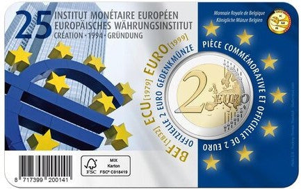 Belgia 2 euro 2019 Europejski Instytut Walutowy (wersja niderlandzka)