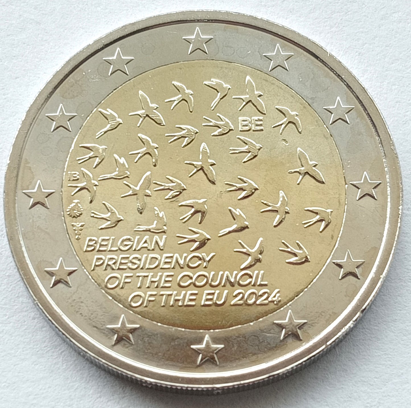 Belgia 2 euro 2024 Belgijska prezydencja w Radzie UE