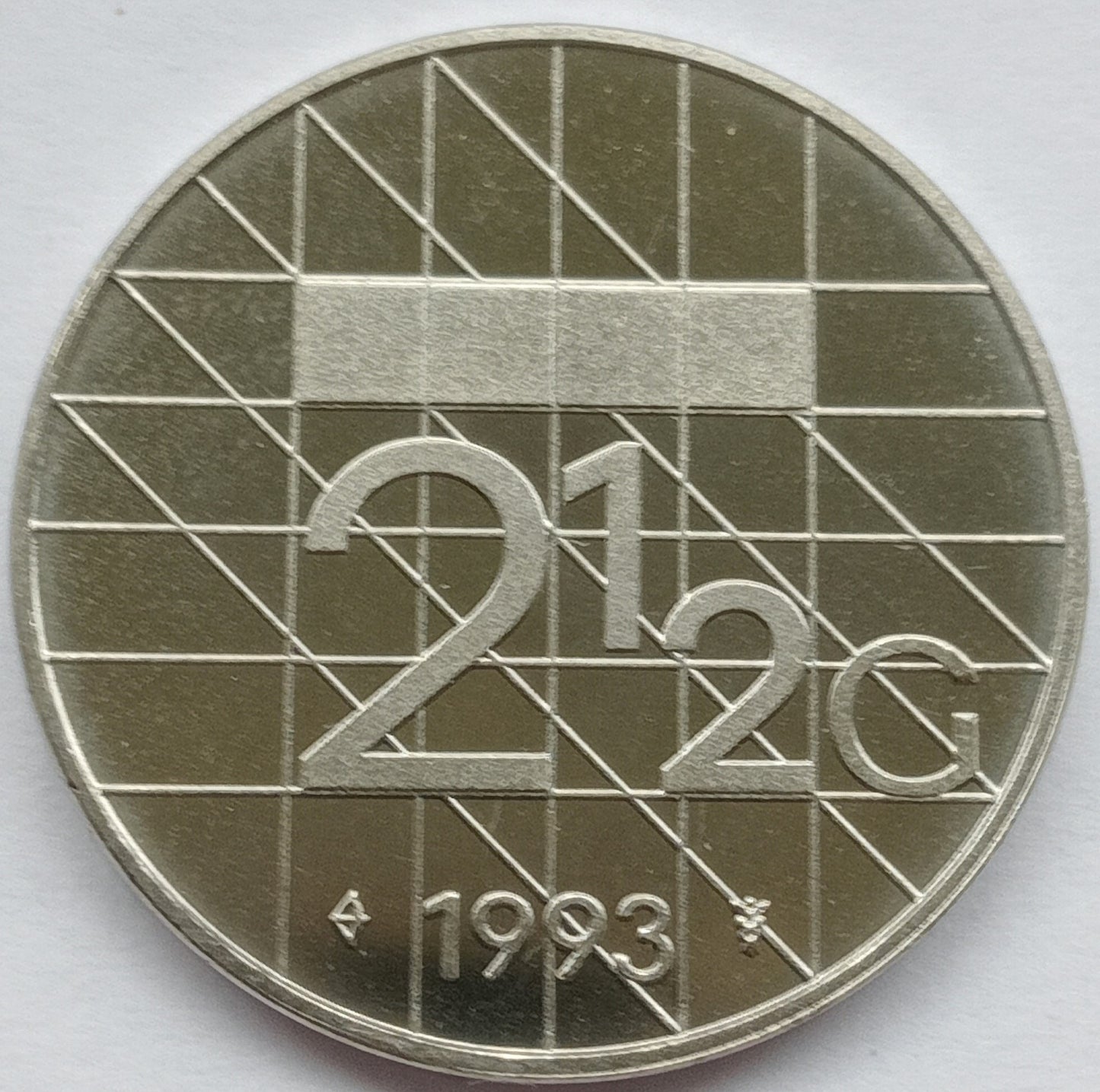 Holandia 2,5 Gulden 1993