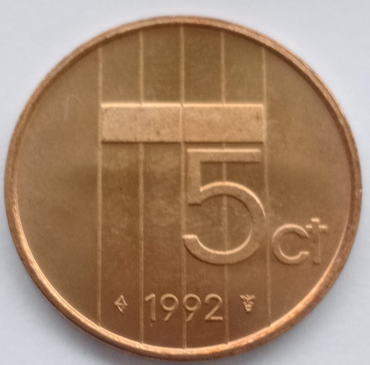 Holandia 5 Cent 1992