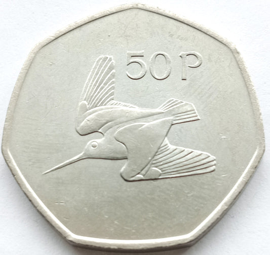 Irlandia 50 pensów 1988