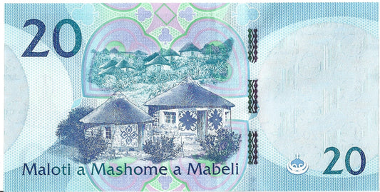 Lesotho 20 Franków 2021 - UNC