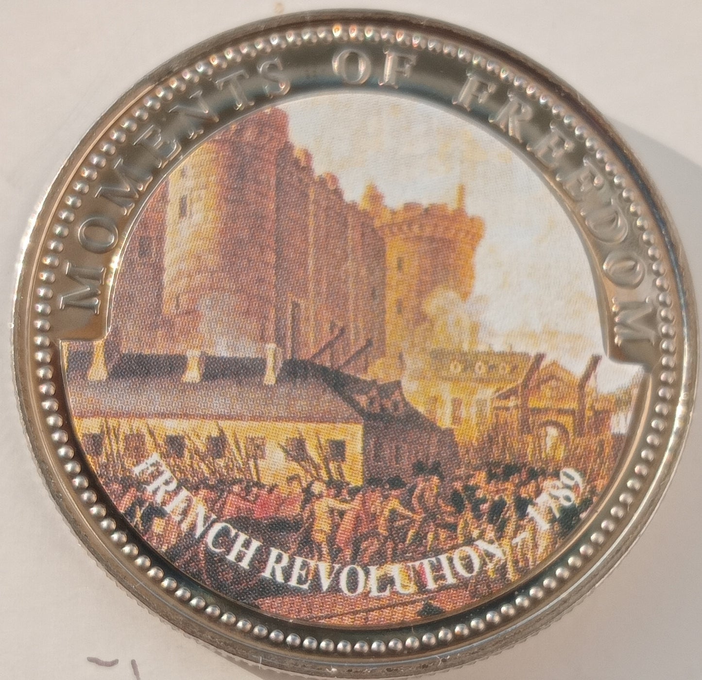 Liberia 10 Dolarów 2001 Rewolucja francuska