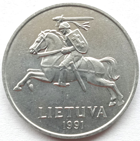Litwa 2 Centów 1991