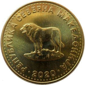 Macedonia Północna 1 Dinar 2020