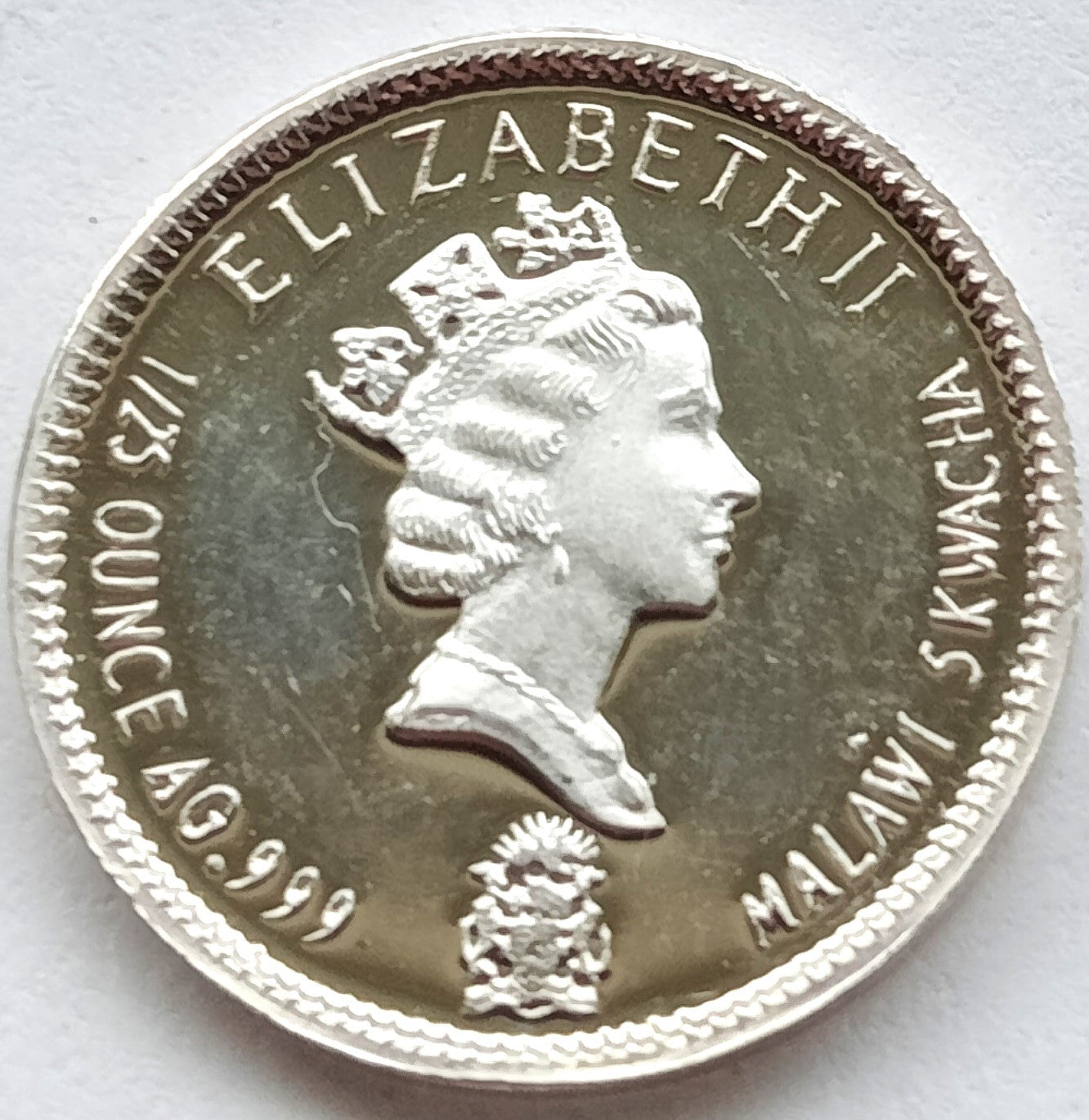 Malawi 5 Kwacha 2006 Talar Marii Teresy