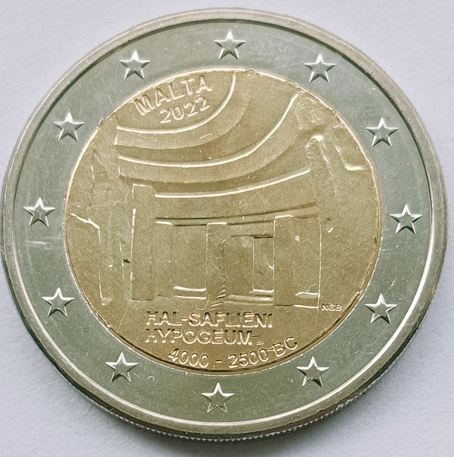 Malta 2 euro 2022 Hal Saflieni Hypogeum