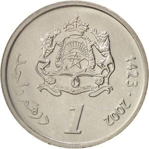 Maroko 1 Dirham 2002