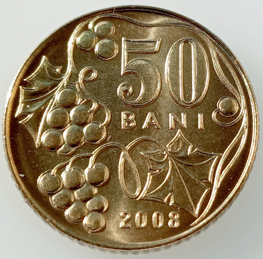 Mołdawia 50 Bani 2008