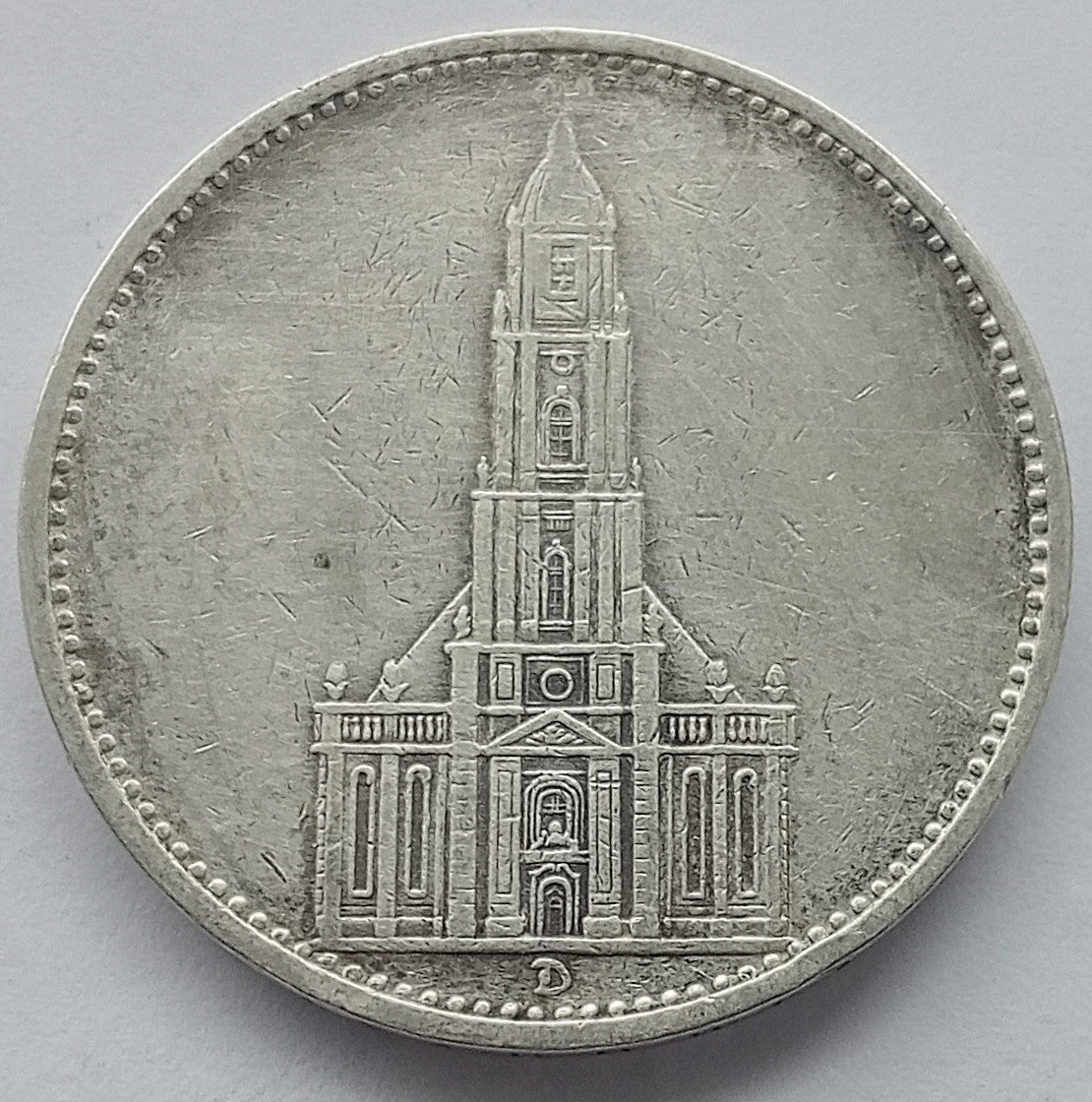 Niemcy 5 Reichsmarek 1934