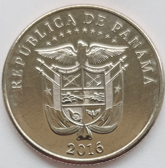 Panama 0,25 Balboa 2016 Kanał Panamski