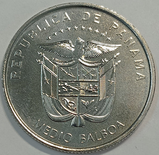 Panama 0,5 Balboa 2019 500 lat założenia miasta Panama