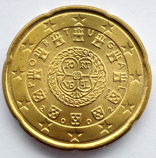 Portugalia 20 Euro Cent 2002