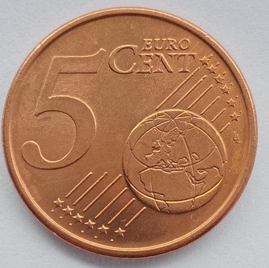 Portugalia 5 Euro Cent 2002
