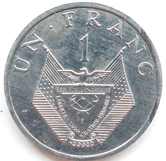 Rwanda 1 Frank 1985