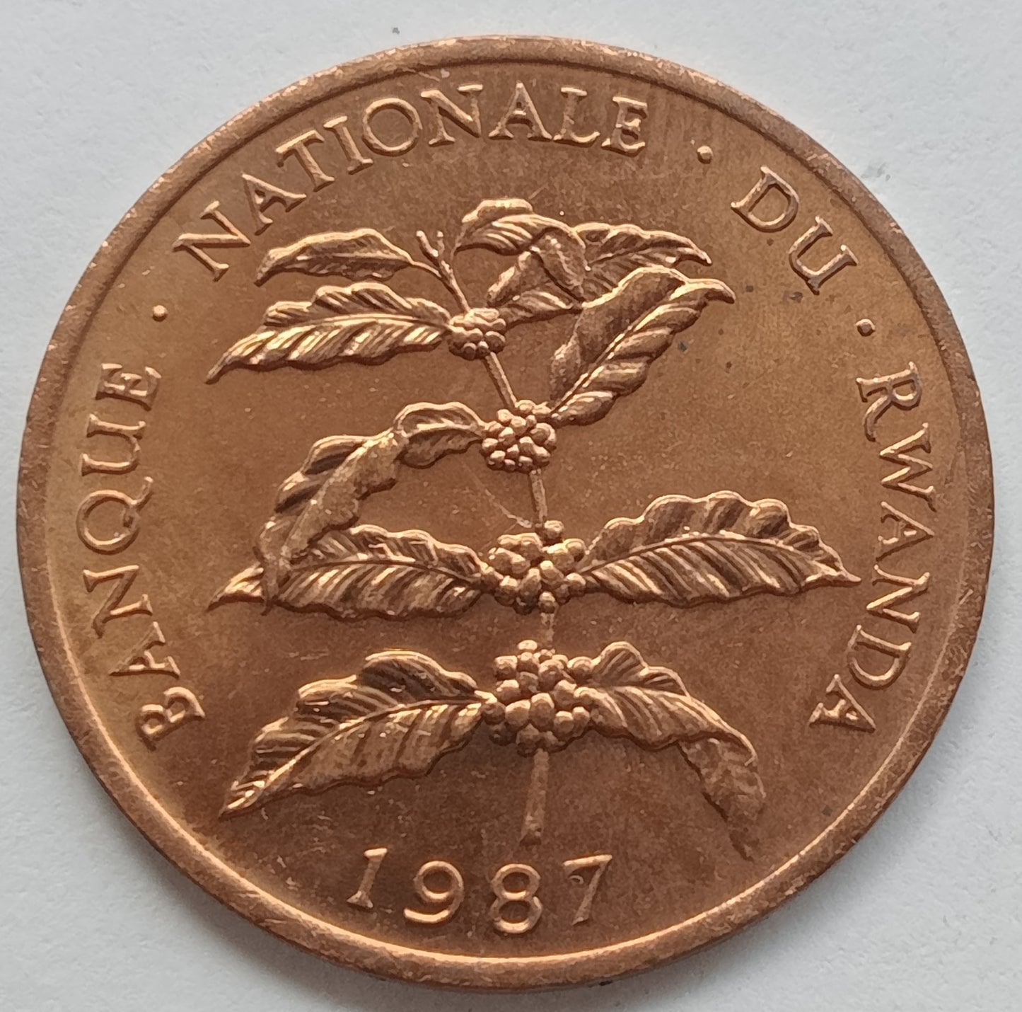 Rwanda 5 Franków 1987