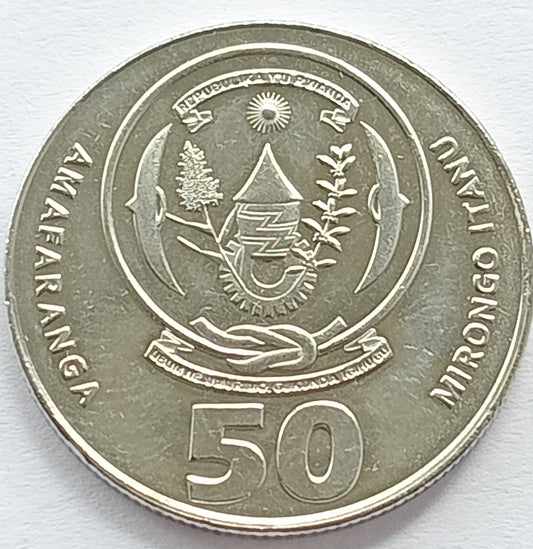 Rwanda 50 Franków 2011