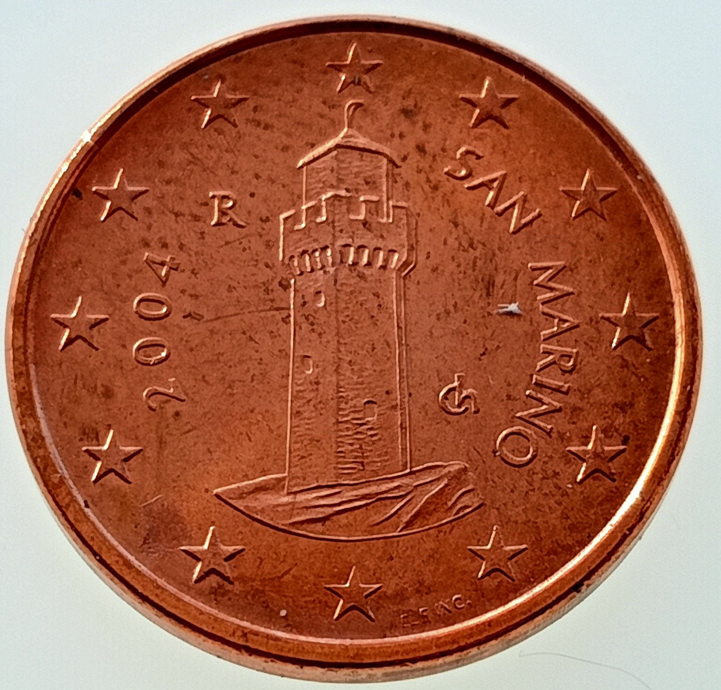 San Marino 1 Eurocent 2004