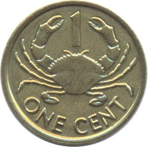 Seszele 1 Cent 2004