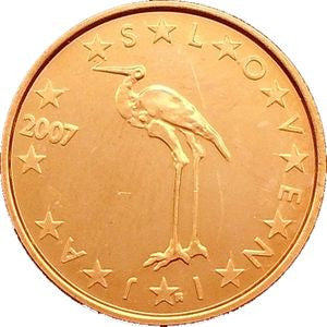 Słowenia 1 Euro Cent 2007