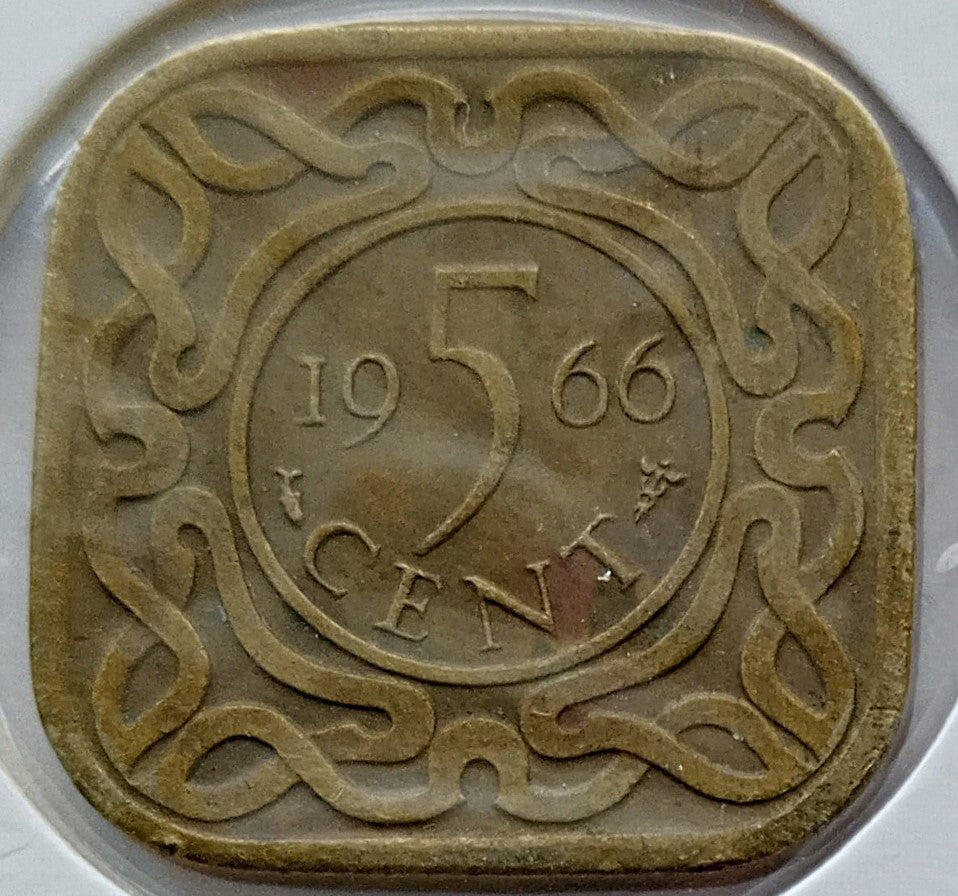 Surinam 5 Cent 1966