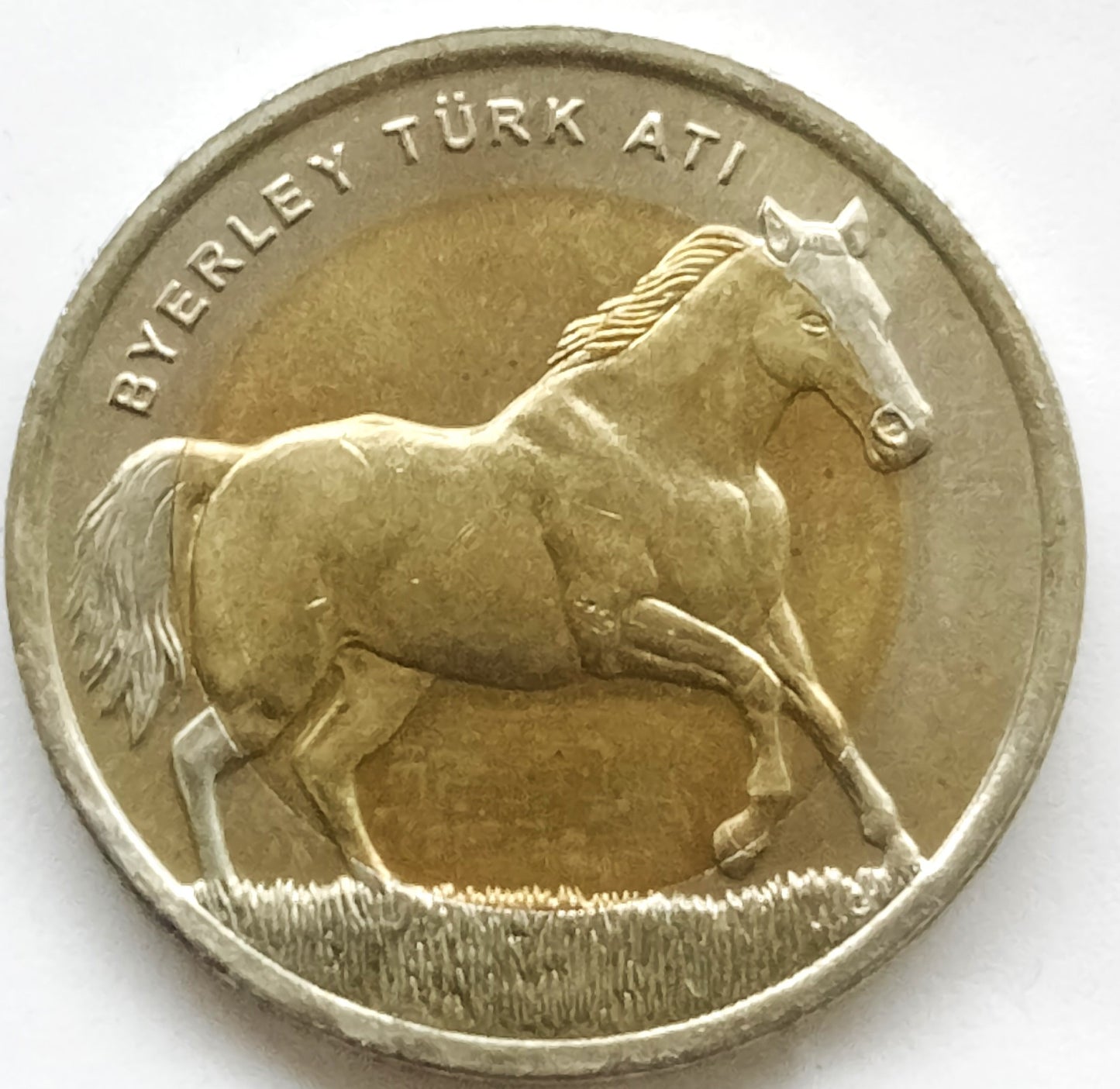Turcja 1 Lira 2014 Byerley Turk