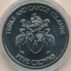 Turks i Caicos 5 Koron 1992 XXV Letnie i XVI Zimowe Igrzyska Olimpijskie