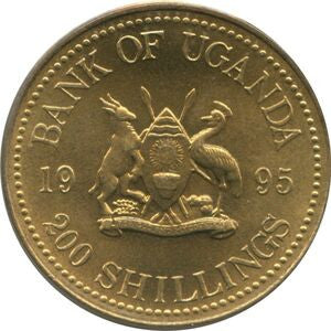 Uganda 200 Szylingów 1995