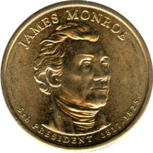 USA 1 Dolar 2008 5 Prezydent USA - James Monroe (1817-1825)