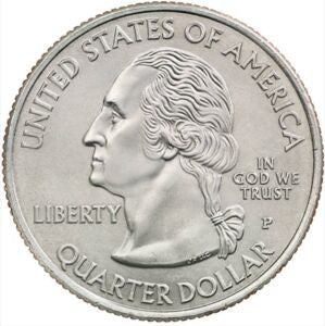 USA 25 centów / ćwiartka 2002 Indiana